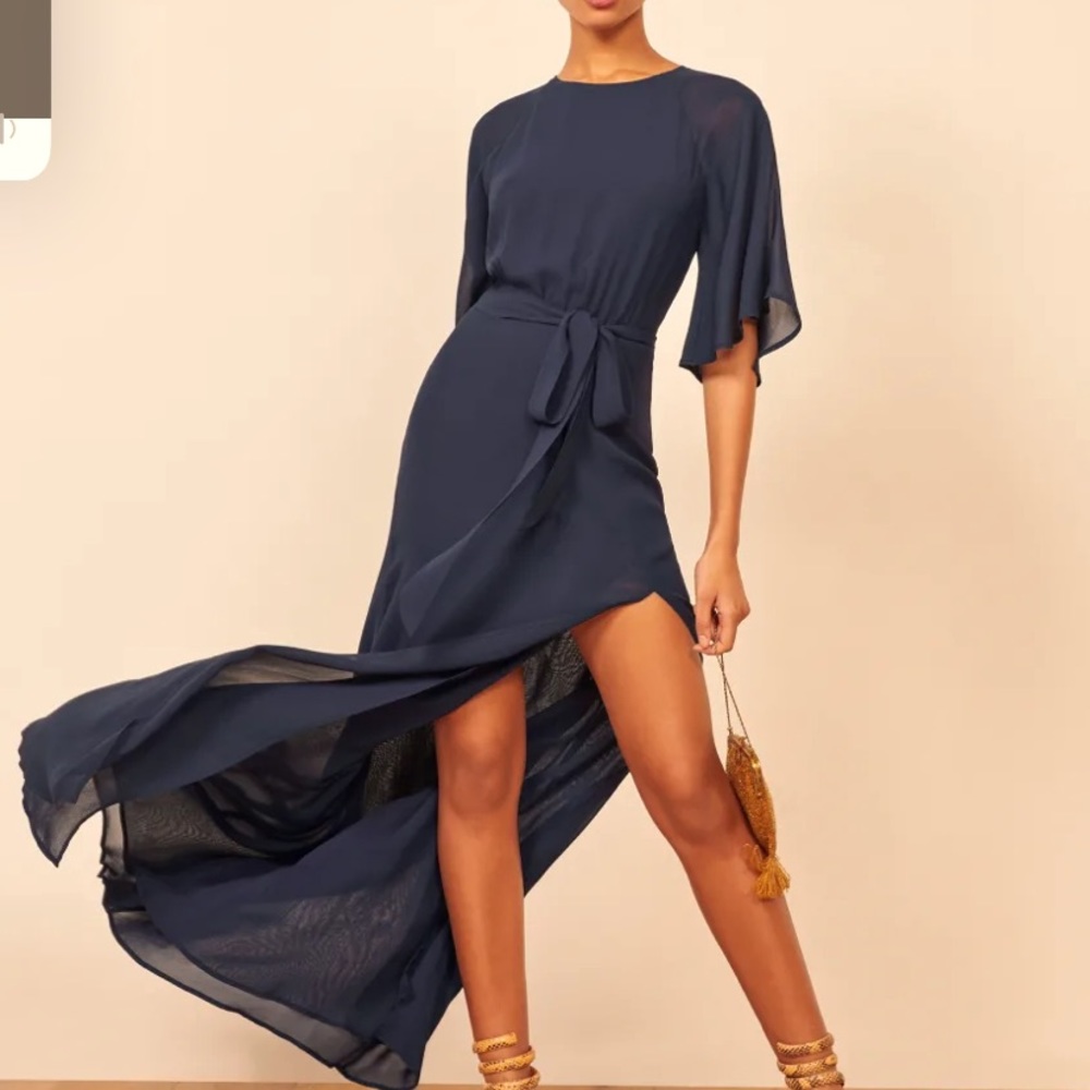 Reformation formal ‘pansy’ dress. - Picture 2 of 7
